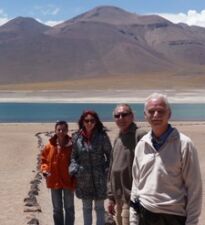 Jean-Claude et Liliane David, Claude et Daniel Le Breton en Argentine, Bolivie, au Chili et Ile de Pâques