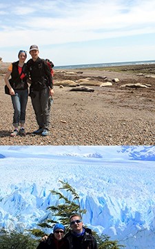 Céline Guérin et Olivier Troccaz en Patagonie argentine et chilienne