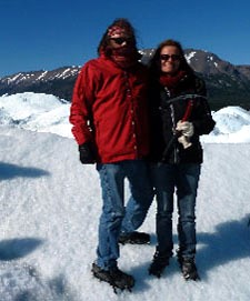 Mélanie Roe, Arturo Planas, Henry Gray en Patagonie Argentine