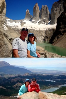 Michèle et Olivier Pauchard en Patagonie argentine et chilienne