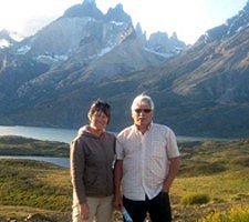 Joël et Colette Roue en Argentine et au Chili