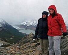 Marie-Claude et Laurence Leiser en Argentine