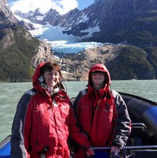 Marie-Claude Sicard et Annie Perdreau-Cousin en Argentine