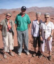 Dany Terren, Catherine Aguirre, Colette Verdy et Jean-Baptiste Montesquieut en Argentine, au Chili et en Bolivie