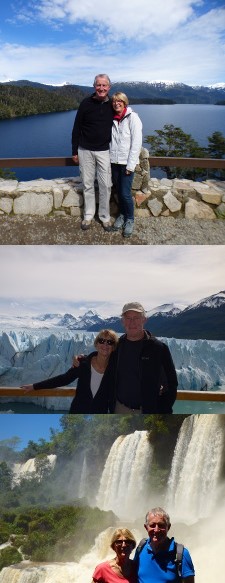 Jacques et Martine Laurent en Argentine