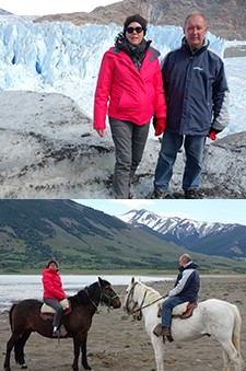 Blandine et Guy Larrecq en Argentine et Patagonie