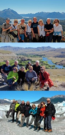 Le groupe de Jean-François Buissé (x8) en Patagonie argentine