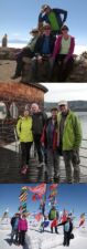 Richarde et Jean Rudloff, Marie-Thérèse et Jean-Pierre North au Chili et en Bolivie