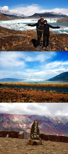 Alexandre Galan et Caroline Ronin en Patagonie et Nord-ouest Argentine