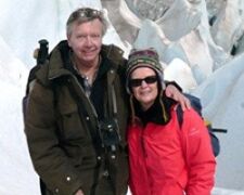 Martine et Pascal Tiberghien en Patagonie Argentine