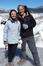 Jean-Pierre Caillol et Manon Léonardi en Patagonie